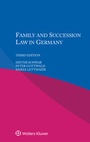 Cover: Family and Succession Law in Germany - Kluwer Law International