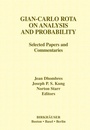 Cover: Gian-Carlo Rota on Analysis and Probability - Birkhauser Boston Inc