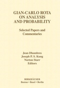 Cover: Gian-Carlo Rota on Analysis and Probability - Springer-Verlag New York Inc.