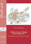 Cover: Studien zum 250. Todestag Johann Matthesons - Weidler bei Frank & Timme
