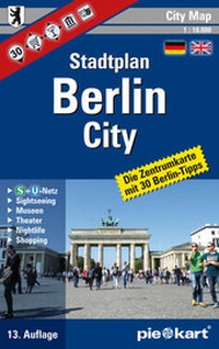 Abbildung von: Berlin City 1 : 10.000 Stadtplan - PIEKART