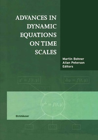 Abbildung von: Advances in Dynamic Equations on Time Scales - Birkhauser Boston Inc