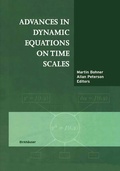 Cover: Advances in Dynamic Equations on Time Scales - Springer-Verlag New York Inc.