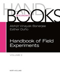 Cover: Handbook of Field Experiments - Elsevier