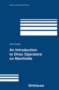 Bild: An Introduction to Dirac Operators on Manifolds - Springer-Verlag New York Inc.