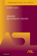 Cover: Higher Recursion Theory - Cambridge University Press
