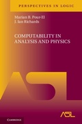 Cover: Computability in Analysis and Physics - Cambridge University Press