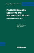 Cover: Partial Differential Equations and Mathematical Physics - Springer-Verlag New York Inc.