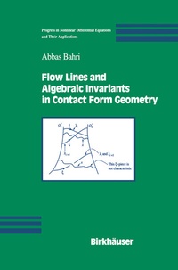 Abbildung von: Flow Lines and Algebraic Invariants in Contact Form Geometry - Birkhäuser
