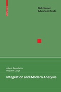 Cover: Integration and Modern Analysis - Birkh&auml;user