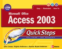 Abbildung von: Microsoft Office Access 2003 QuickSteps - McGraw-Hill Professional