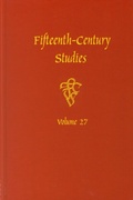 Cover: Fifteenth-Century Studies Vol. 27 - De Gruyter