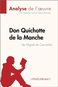 Cover: Don Quichotte de la Manche de Miguel de Cervant&egrave;s (Analyse de l'oeuvre) - lePetitLitteraire.fr