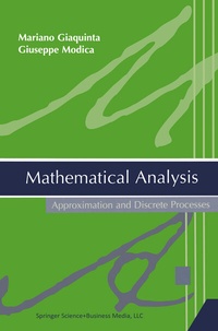 Enlarge image Cover: Mathematical Analysis - Birkhäuser