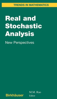 Abbildung von: Real and Stochastic Analysis - Birkhäuser