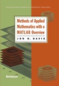 Cover: Methods of Applied Mathematics with a MATLAB Overview - Birkh&auml;user