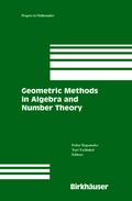 Cover: Geometric Methods in Algebra and Number Theory - Birkhauser Boston Inc