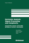 Cover: Harmonic Analysis, Signal Processing, and Complexity - Birkhauser Boston