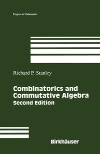 Abbildung von: Combinatorics and Commutative Algebra - Birkhauser Boston Inc