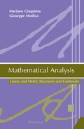 Cover: Mathematical Analysis - Birkhauser Boston Inc