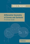 Bild: Differential Geometry of Curves and Surfaces - Birkhauser Boston Inc