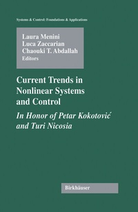 Abbildung von: Current Trends in Nonlinear Systems and Control - Birkhauser Boston Inc