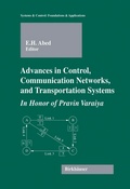 Cover: Advances in Control, Communication Networks, and Transportation Systems - Birkhauser Boston Inc