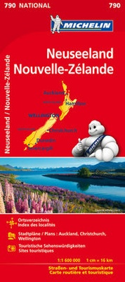 Abbildung von: Michelin Neuseeland - Michelin Editions des Voyages