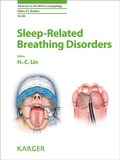 Cover: Sleep-Related Breathing Disorders - S. Karger