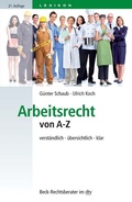 Cover: Arbeitsrecht von A-Z - C.H.BECK