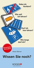 Cover: Wissen Sie noch? Wichtige alte und neue Verkehrsregeln - TECVIA