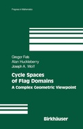 Bild: Cycle Spaces of Flag Domains - Birkh&auml;user
