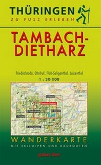 Abbildung von: Wanderkarte Tambach-Dietharz - grünes herz