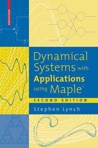 Abbildung von: Dynamical Systems with Applications using MapleT - Birkhäuser