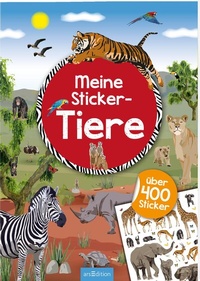 Enlarge image Cover: Meine Sticker-Tiere - arsEdition