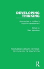 Cover: Developing Thinking - Routledge
