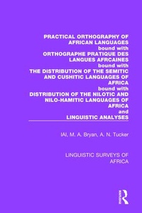 Abbildung von: Practical Orthography of African Languages - Routledge