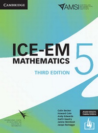 Enlarge image Cover: ICE-EM Mathematics 3ed Year 5 Print Bundle (Textbook and Hotmaths) - Cambridge University Press