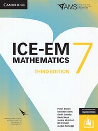 Enlarge image Cover: ICE-EM Mathematics 3ed Year 7 Print Bundle (Textbook and Hotmaths) - Cambridge University Press