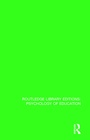 Cover: Psychological Aspects of Learning and Teaching - Routledge