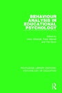 Cover: Behaviour Analysis in Educational Psychology - Routledge
