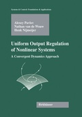 Cover: Uniform Output Regulation of Nonlinear Systems - Birkh&auml;user