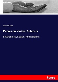 Enlarge image Cover: Poems on Various Subjects - Hansebooks