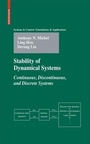 Cover: Stability of Dynamical Systems - Birkhauser Boston Inc