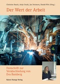 Cover: Der Wert der Arbeit - Edition Rainer Hampp