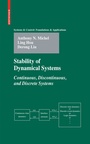 Cover: Stability of Dynamical Systems - Birkhäuser