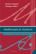 Cover: Mathematical Analysis - Birkhauser Boston Inc
