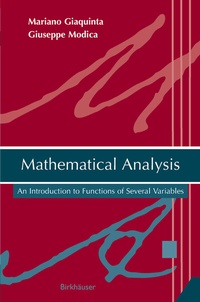 Abbildung von: Mathematical Analysis - Birkhauser Boston Inc
