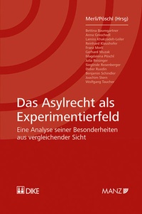 Enlarge image Cover: Das Asylrecht als Experimentierfeld - Manz