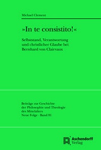 Abbildung von: »In te consistito!« - Aschendorff